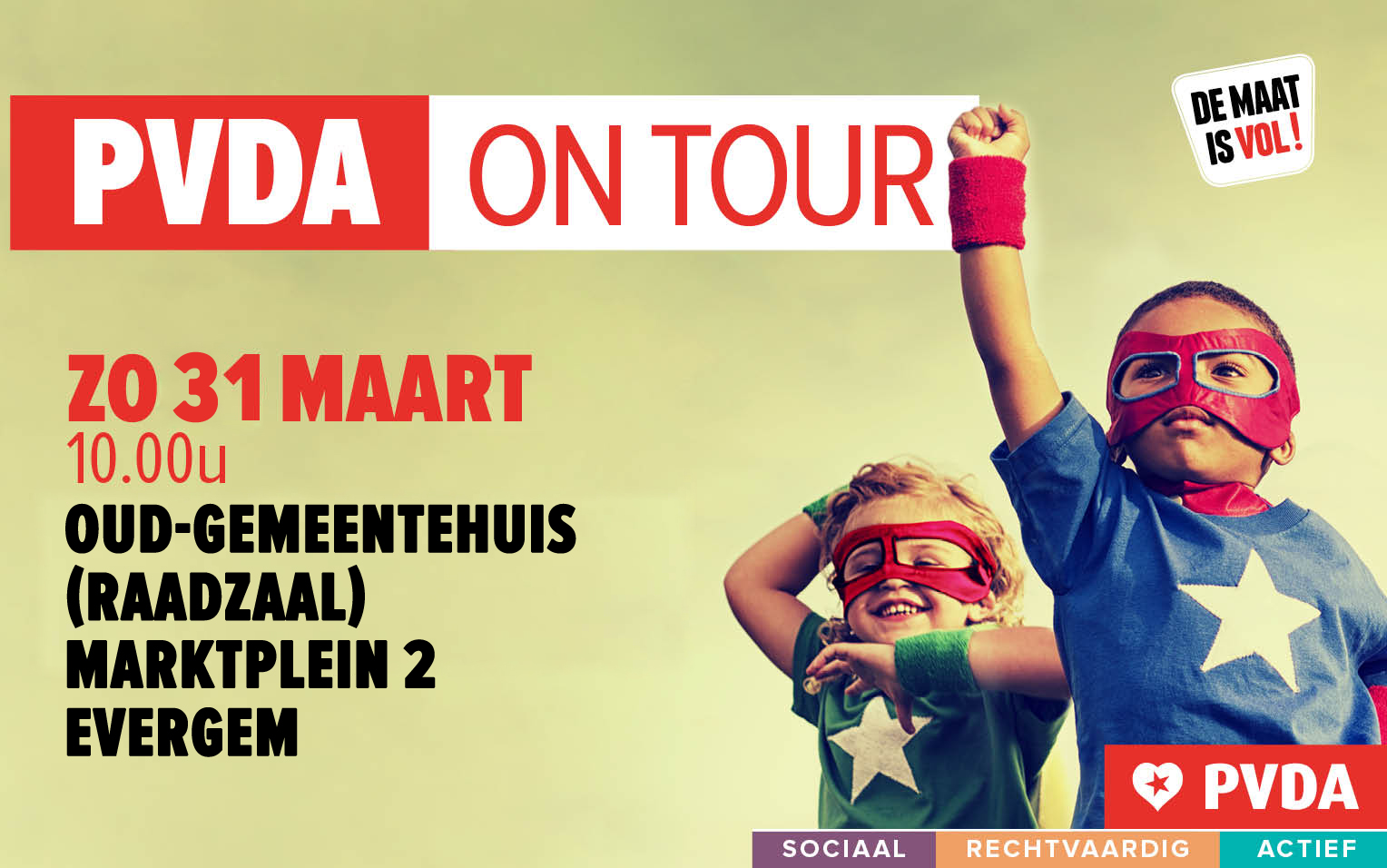 PVDA on Tour - Evergem